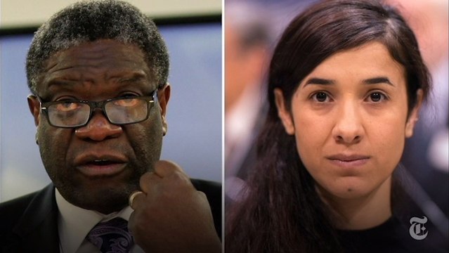 Activistas contra los delitos sexuales ganan el Nobel de la Paz