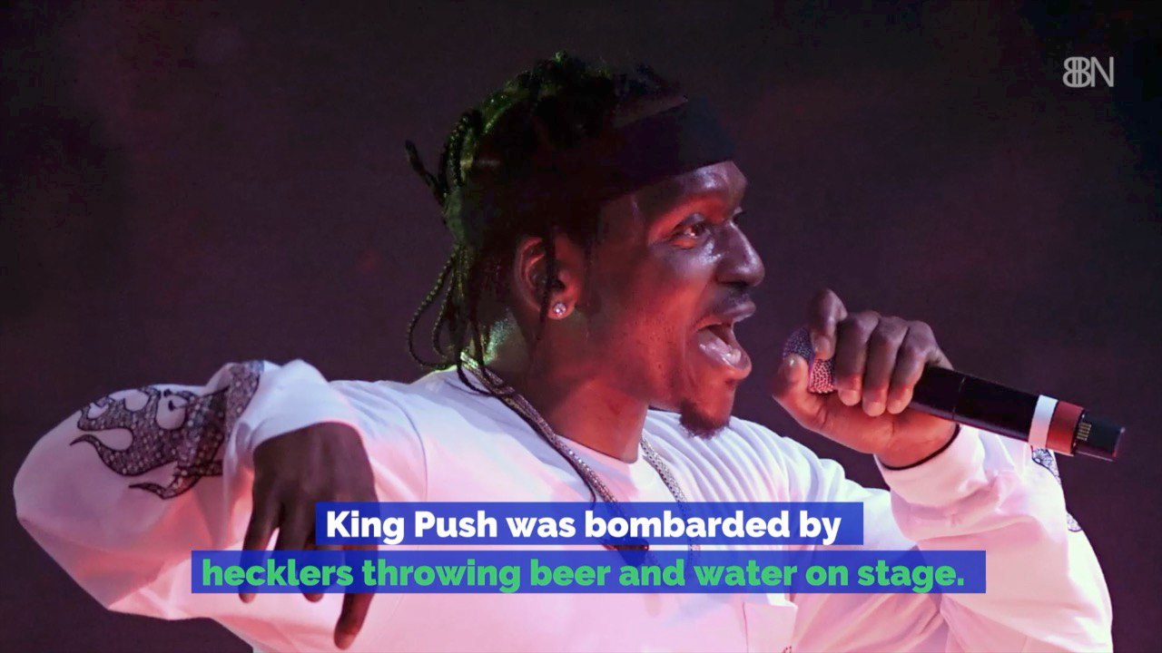Pusha T Blames Drake For Concert Brawl