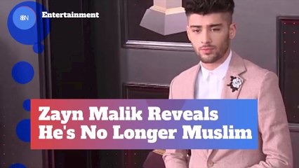 Zayn Malik Decides Against Being Muslim