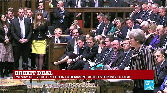 May addresses MPs concerns about the Irish backstop