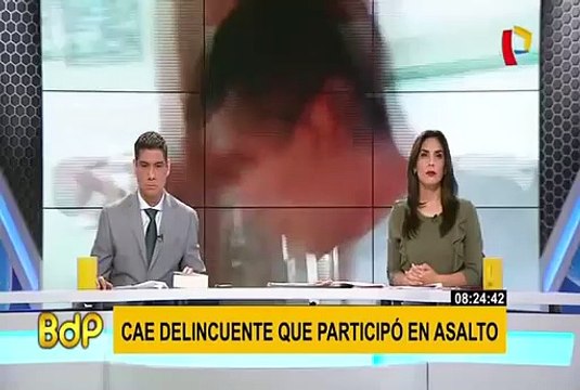 SJL: detienen a ladrón que disparó a policía durante persecución
