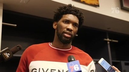 Joel Embiid | Postgame Media Availability vs Brooklyn (11.25.18)
