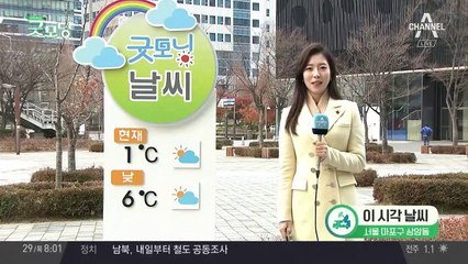 미세먼지 경보 해제, 한낮 어제보다 쌀쌀