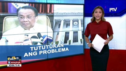 SC CJ Bersamin, tiniyak na tututukan ang problema sa Korte Suprema