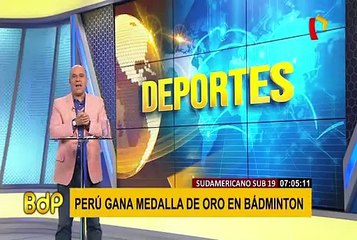 Perú ganó medalla de oro en Sudamericano de Badminton