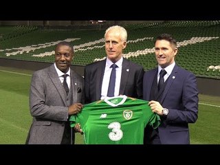 Photocall With Newly Appointed Republic Of Ireland Manager Mick McCarthy