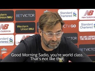 Jurgen Klopp - Sadio Mane Deal Is A 'Statement'