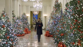 White House Christmas Decorations With Melania Trump