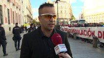 Unos 5.000 taxistas se manifiestan en Madrid