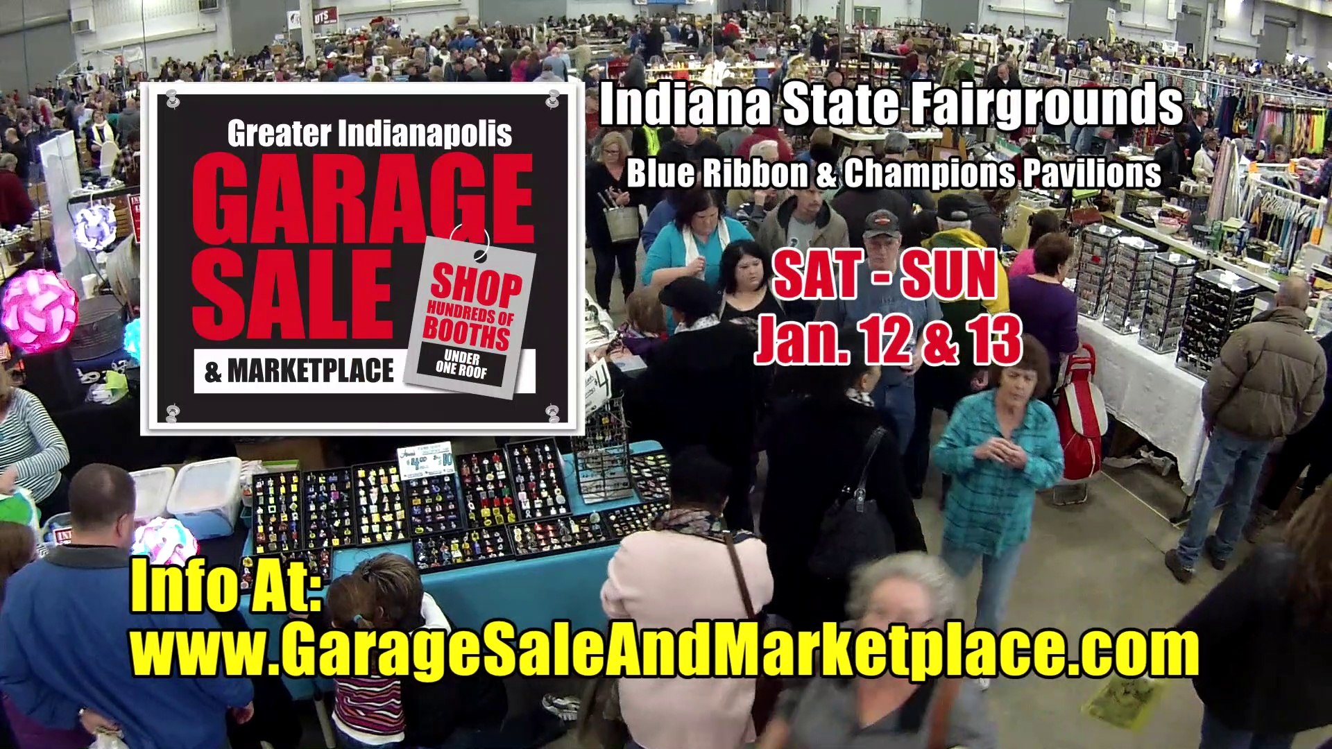 2019 Greater Indianapolis Garage Sale Marketplace Video