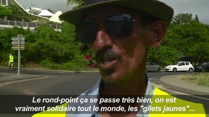 "Gilets jaunes": barrages filtrants à La Réunion