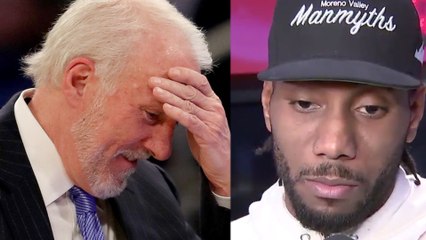 Kawhi Leonard Claps Back at Gregg Popovich Claiming He "Wasn’t A Leader"