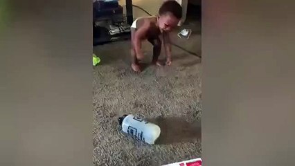 Baby Boy Forgets Tantrum When His Song Comes On | Funny Baby Moments!