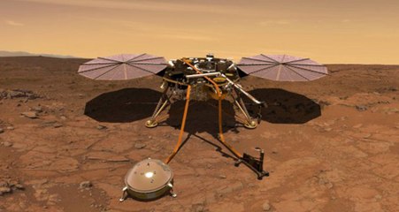 Descargar video: NASA'nın InSight Uzay Aracı Mars'a Resmen Ayak Bastı!