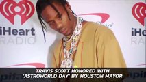 Travis Scott Gets Astroworld Day Award In Houston