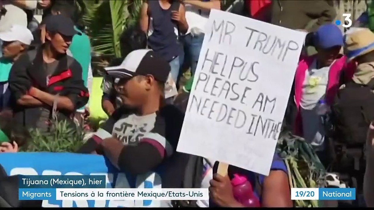 Migrants : la frontière Mexique/États-unis sous haute tension