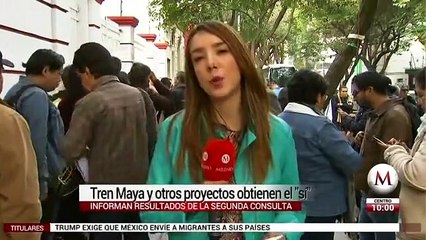 En consulta, gana el sí a Tren Maya y el resto de proyectos de AMLO