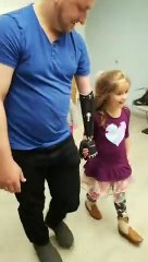 Dad Receives the Gift of a New Bionic Arm
