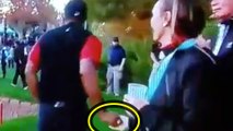 Tiger Woods Caught Picking Up A Woman During Match
