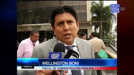 Se realizó dictamen acusatorio por peculado en caso Espinel