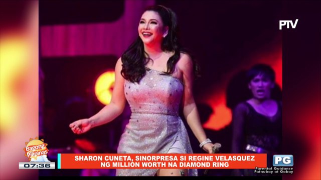 FIFIRAZZI: Sharon Cuneta, sinorpresa si Regine Velasquez ng million worth na diamond ring