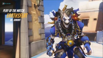 Overwatch- Junkrat Kills 6 Players with RIP-Tire