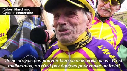 A 107 ans, il fête son anniversaire ... à vélo !
