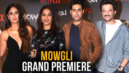 UNCUT- Christian Bale, Kareena, Madhuri, Abhishek, Anil At Netflix’s Mowgli Full Press Conference