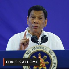 Duterte: Build chapels in your house, no need to go to church