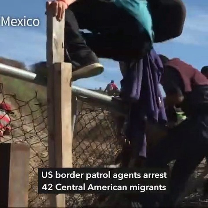 42 migrants arrested on U.S. side of Mexico border