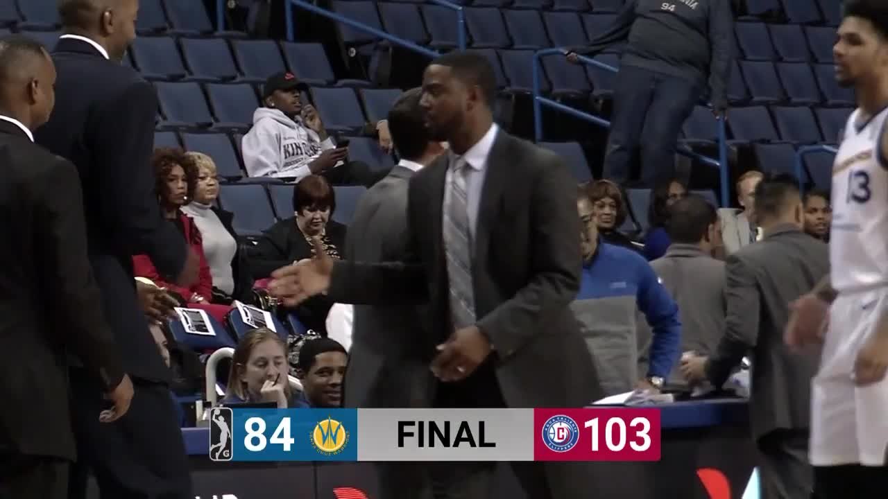 Agua Caliente Clippers vs. Santa Cruz Warriors - Game Highlights