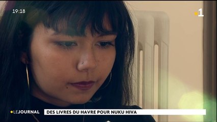 Le Havre donne des livres à Nuku Hiva