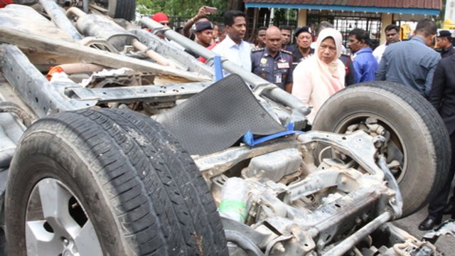 Zuraida condemns attack on firemen at Seafield temple