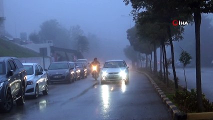 Kilis’te sis etkili oldu