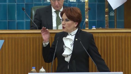 Akşener: ''Eğitim şart' sözü, kıymetini yitirdi' - TBMM