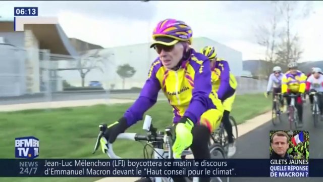 107 ans et encore toutes ses jambes! Robert Marchand fête son anniversaire sur son vélo