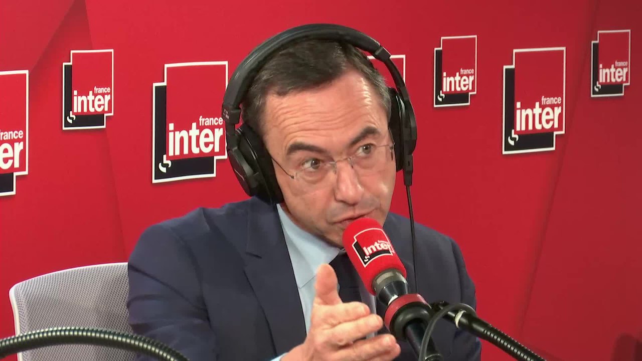 Bruno Retailleau au micro de Léa Salamé