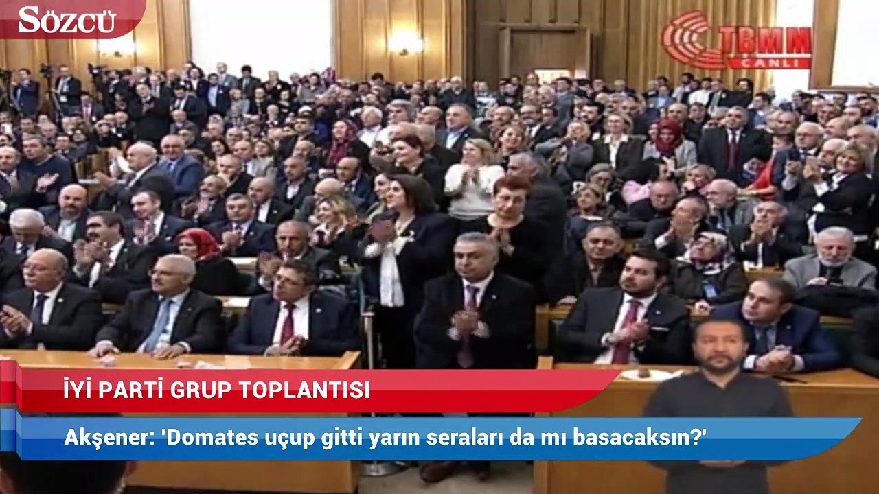 Akşener: 'Domates uçtu gitti yarın seraları da mı basacaksın?'