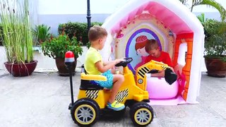 Little Nikita ride on cars and Magic transform colored cars