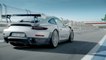Three bad dudes - Mark Webber, Walter Roehrl and the Porsche GT2 RS on the track