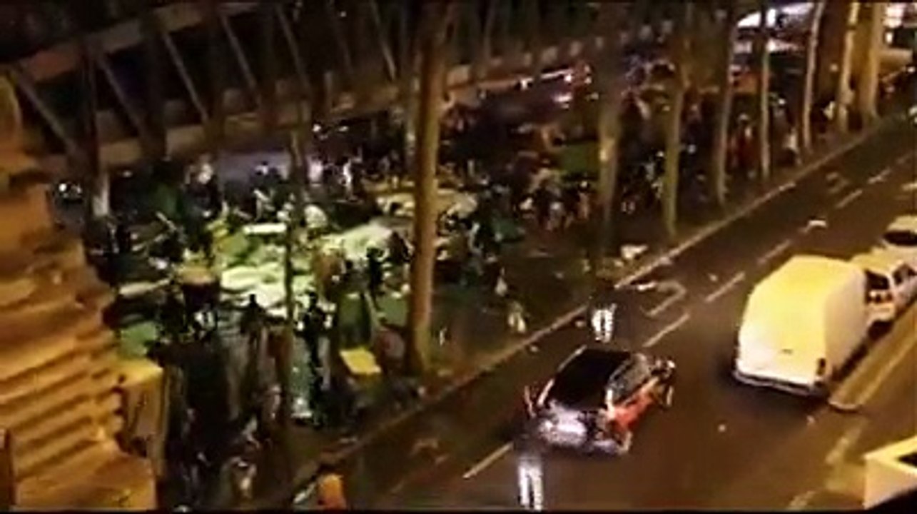 Bagarre généralisée en plein Paris entre migrants.