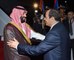 الرئيس السيسي يستقبل ولي العهد السعودي الأمير محمد بن سلمان لدى وصوله للقاهرة
