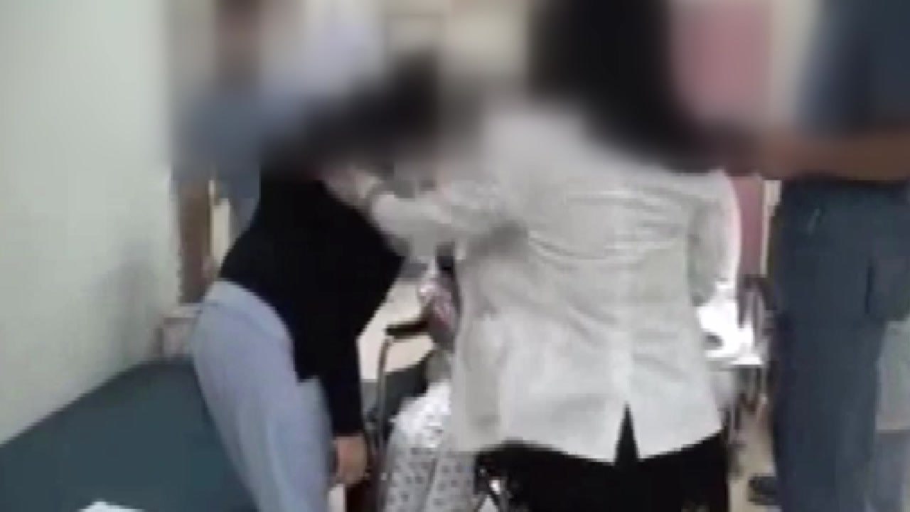 제주대 병원 교수 직원 상대 갑질 영상 공개 / YTN