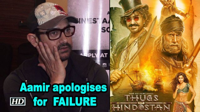 Aamir apologises for “Thugs..” FAILURE, takes full responsibility