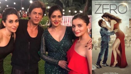 Shahrukh Khan plans to keep Sridevi's song as surprise in Zero; Check Out | FilmiBeat