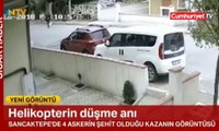 İstanbul Sancaktepe'de helikopterin düşme anı kamerada