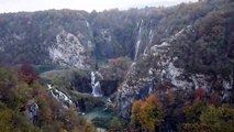 DSC_7402 Parc national des lacs de Plitvice, vue de la Grande Cascade et du canyon