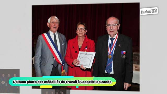 L'album photo des médaillés du travail à Cappelle la Grande