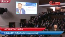 Erdoğan 20 belediye başkan adayını açıkladı