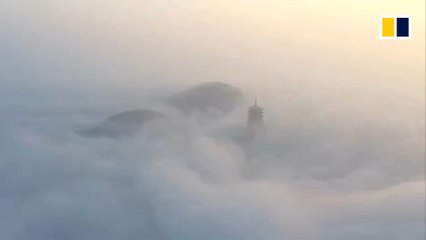 Heavy fog hits eastern China